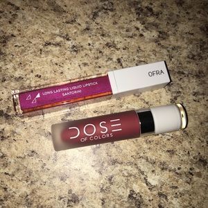 2 liquid lipsticks